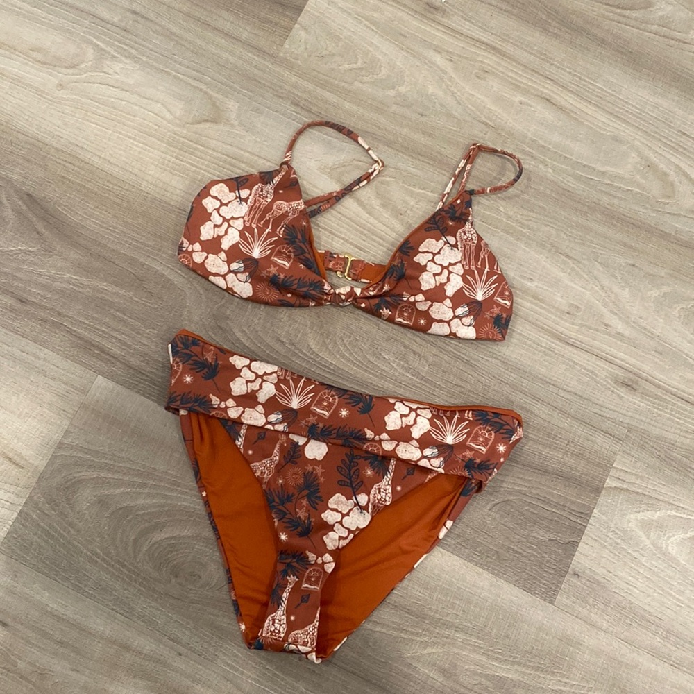 Mompossina swimwear bikini high waisted